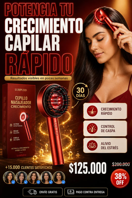 CEPILLO MASAJEADOR CRECIMIENTO